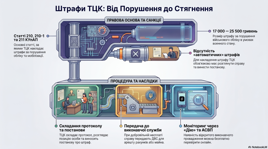 Як безкоштовно перевірити наявність штрафів від ТЦК Як безкоштовно перевірити наявність штрафів від ТЦК