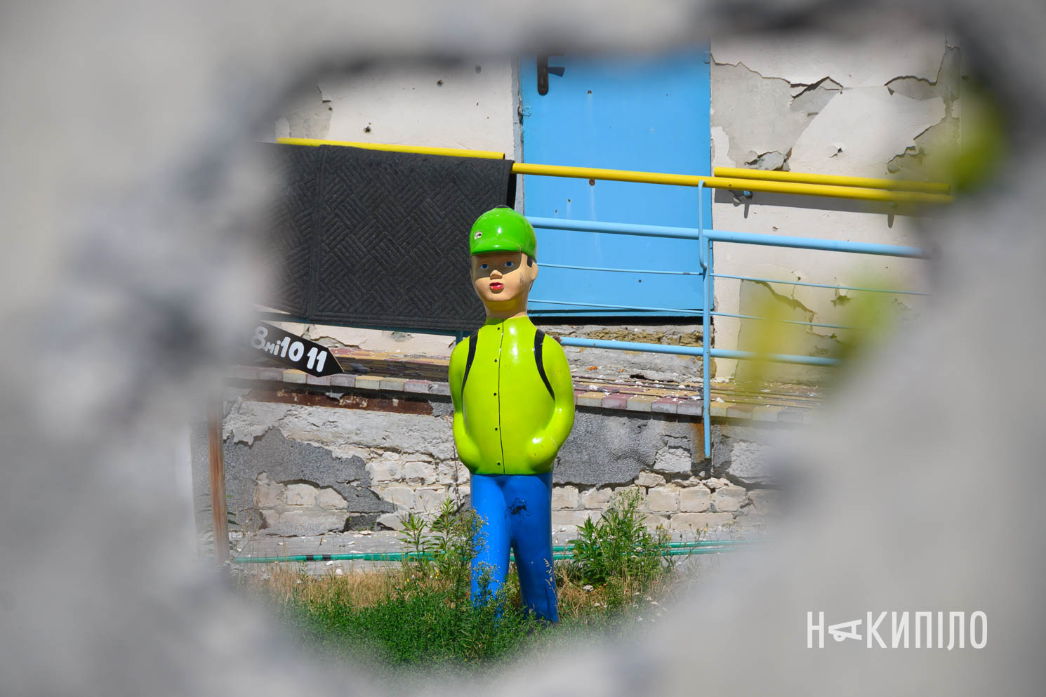 Наслідки обстрілу вулиця Освітянська, 7, Школа Бойко, 10 серпня 2024 року, Фото: Ігор Лептуга