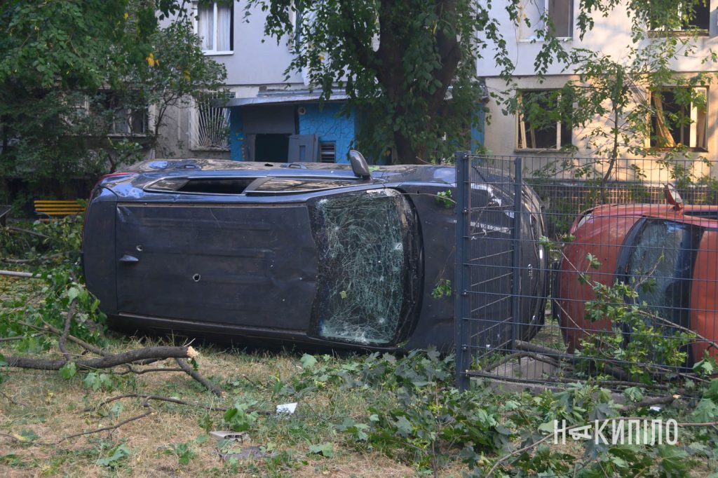 Наслідки обстрілу Харкова, вулиця Біблика 2д