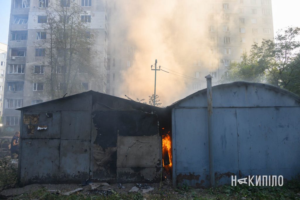 Наслідки обстрілу Харкова, вулиця Біблика 2д