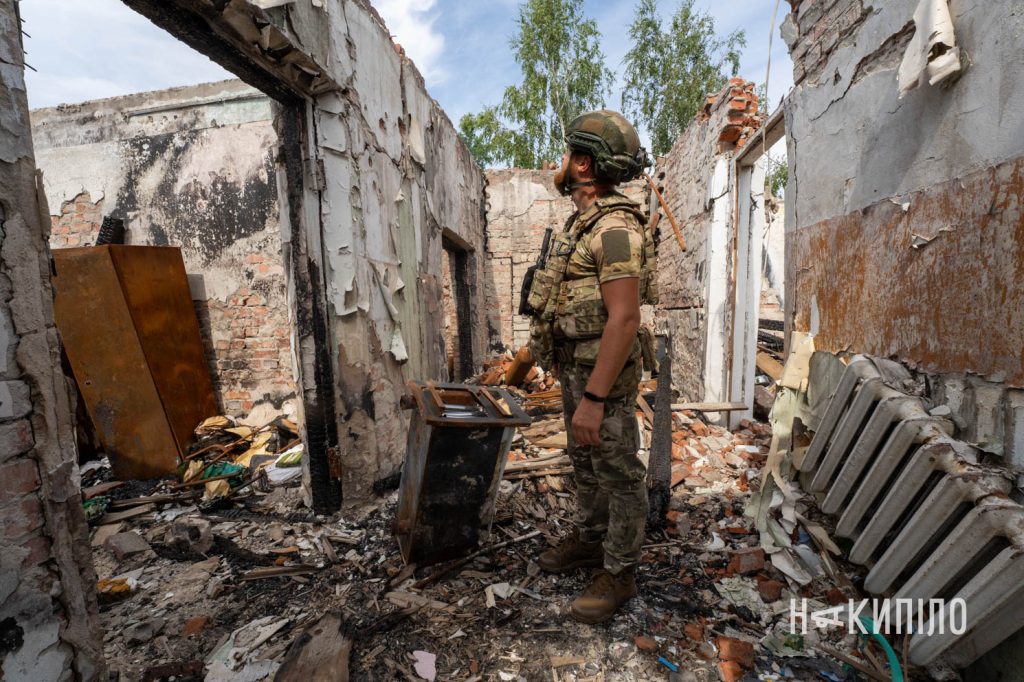 Селище Білий колодязь Вовчанської громади Чугуївського р-ну Харківської області у середу 28.08.2024.