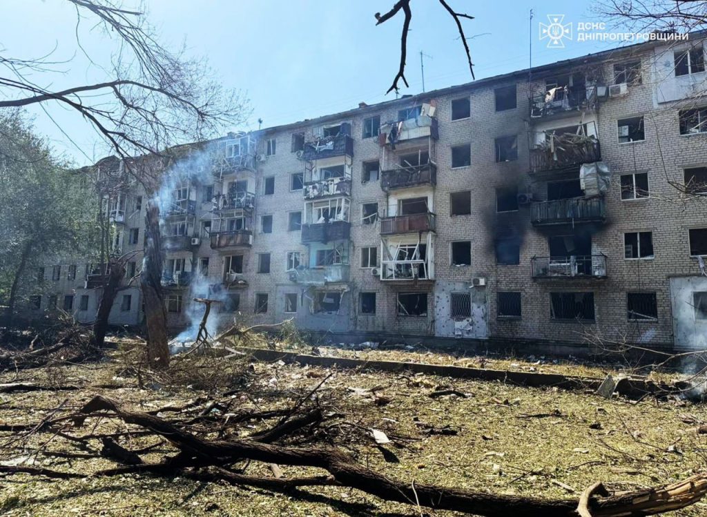 Наслідки влучання по Дніпропетровщині