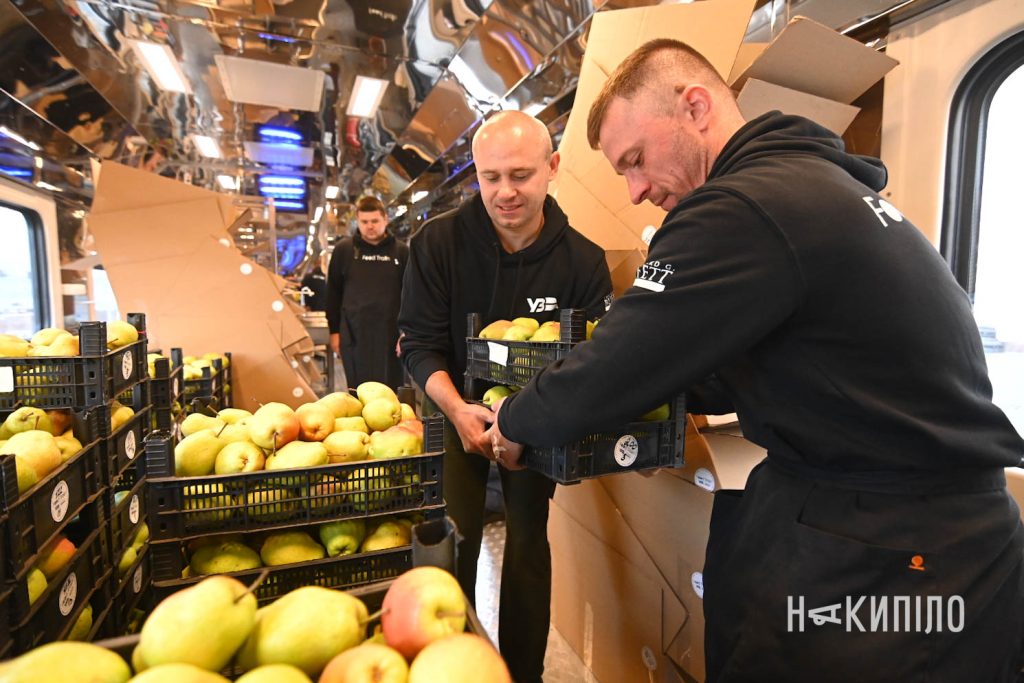 Унікальний Food Train Укрзалізниці поїзд-кухня