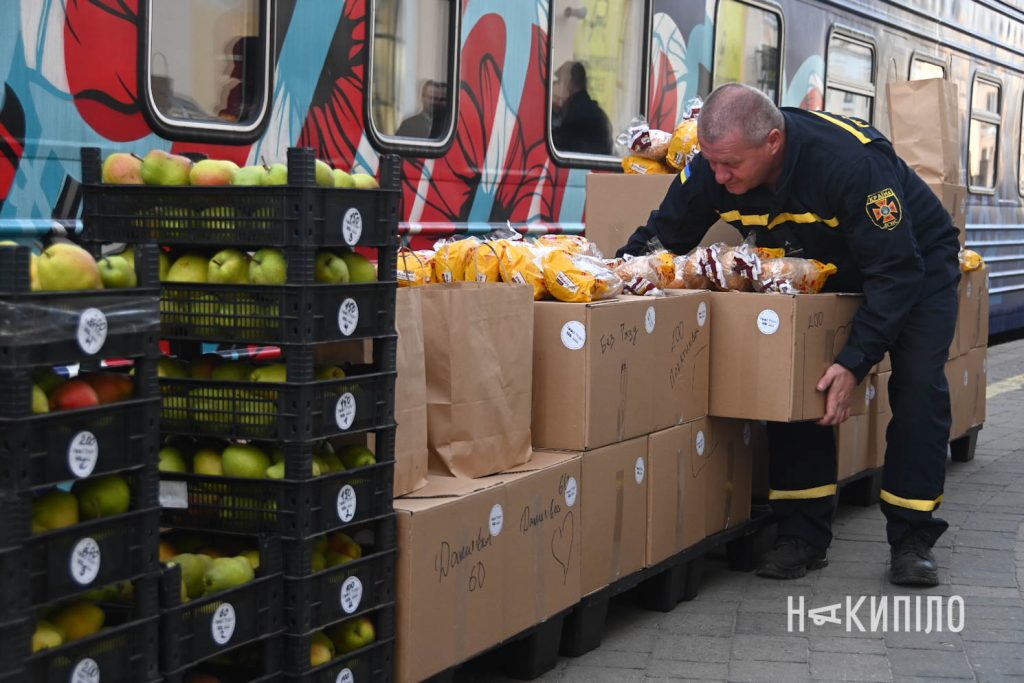 Унікальний Food Train Укрзалізниці поїзд-кухня