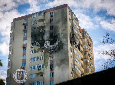 Наслідки ворожих атак на Київ. Фото: Київська міська військова адміністрація