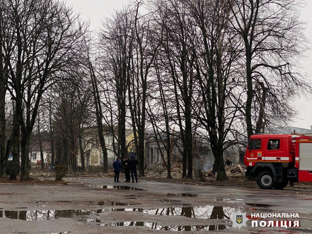 Златопіль (Первомайський), обстріл 10 грудня