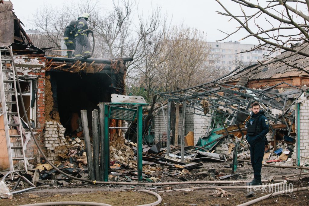 будинки після обстрілу БПЛА