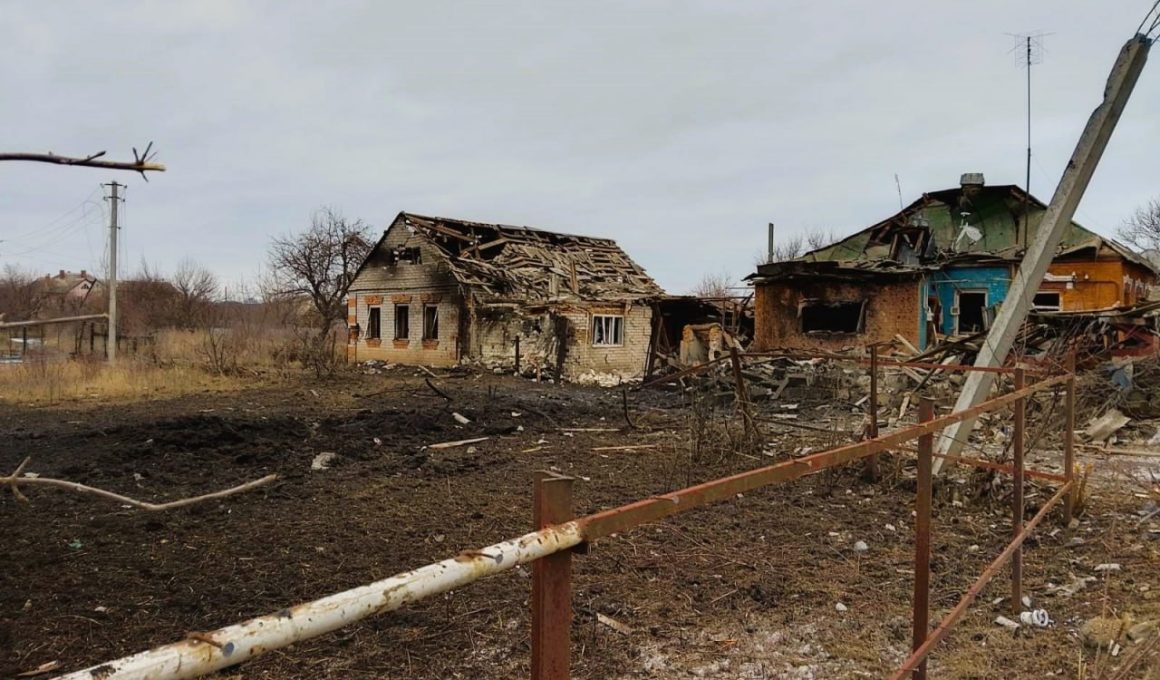 Наслідки обстрілу Козачої Лопані 4 березня