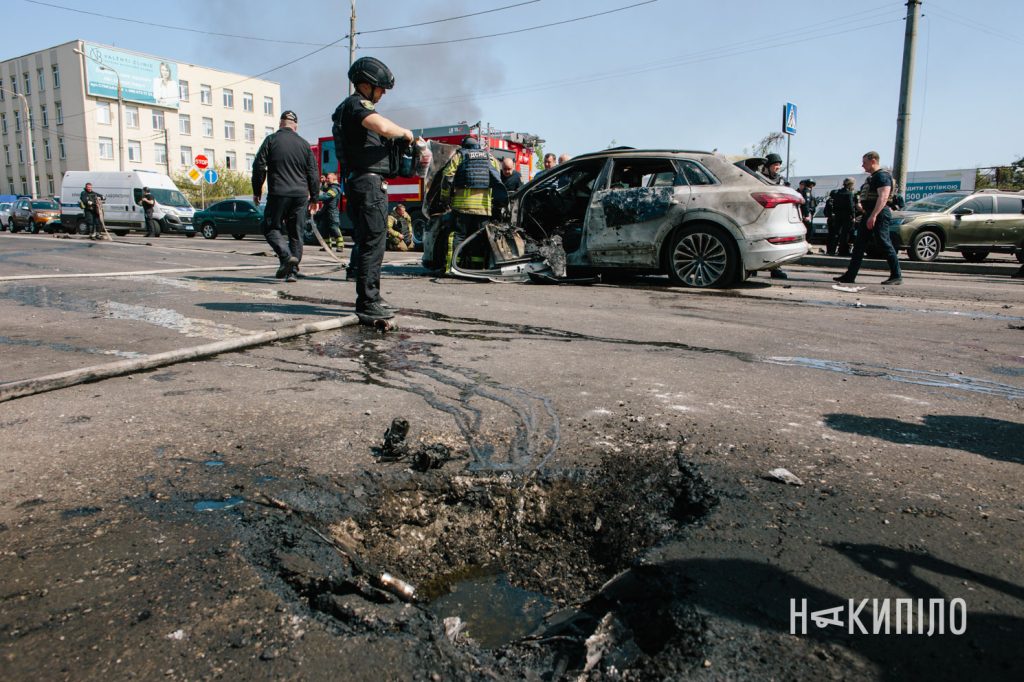 прильот шахеду харків 22 квітня 2025 року фото пахоменко