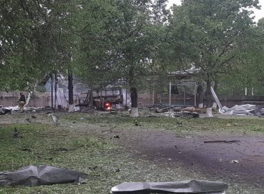 обстріл 6 травня, пожежа, фото ХОВА