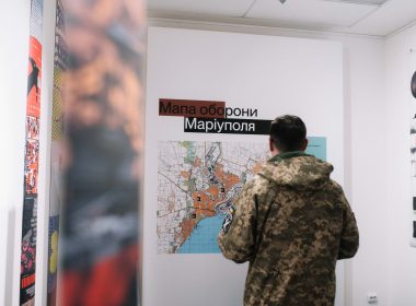 Мапа оборони Маріуполя та військовий