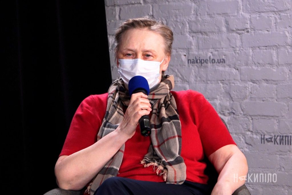 Марина Полякова, волонтерка й голова ГО «Всеукраїнське об'єднання рідних зниклих безвісти та загиблих захисників України».
