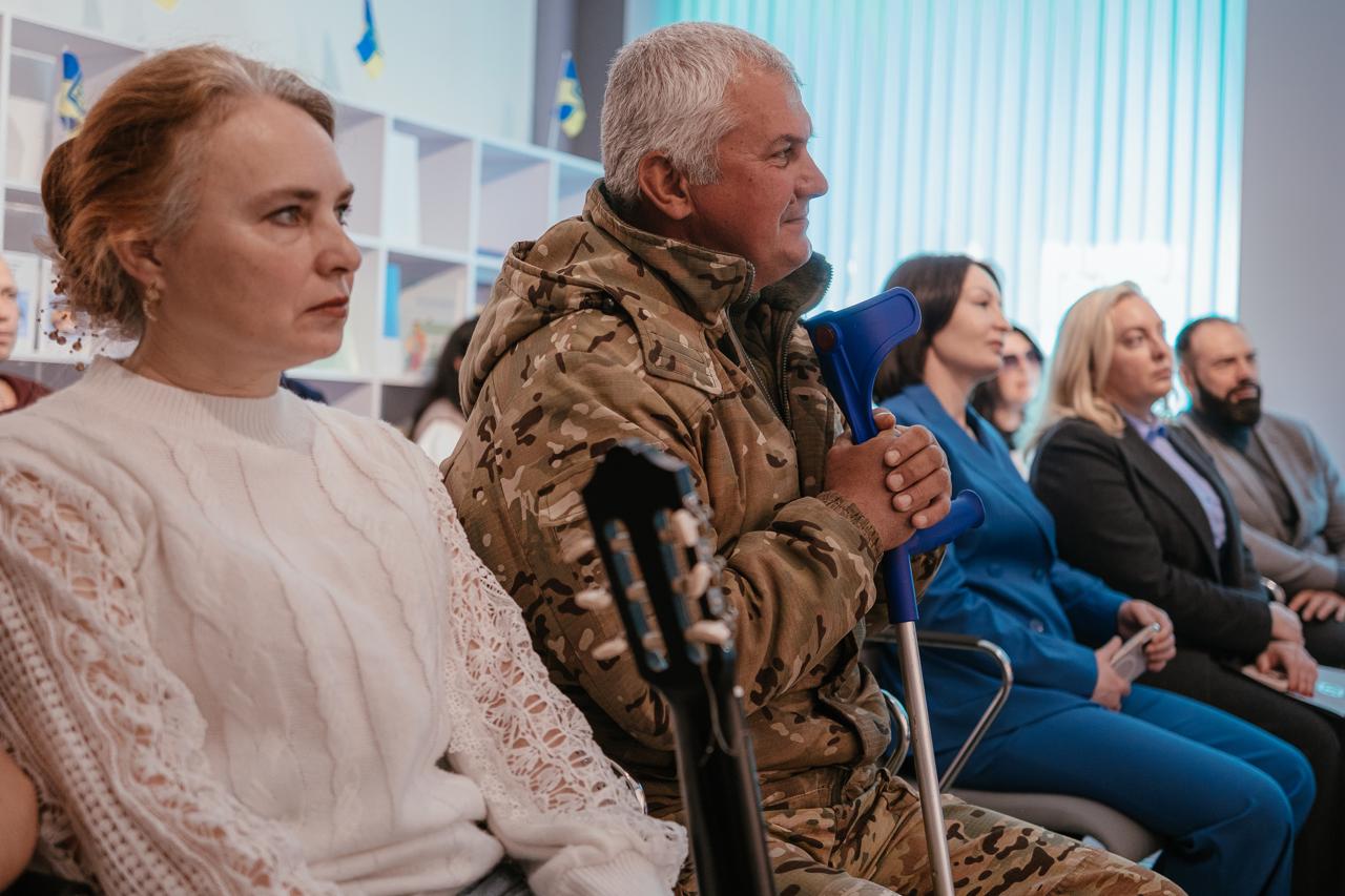 У Златополі на Харківщині відкрився ветеранський центр