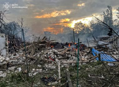 росіяни обстріляли Куп'янськ в ніч на 4 травня