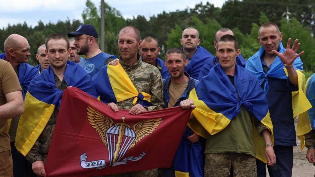 Другий етап звільнення українських військовополонених у форматі 1000 на 1000 24.05.25