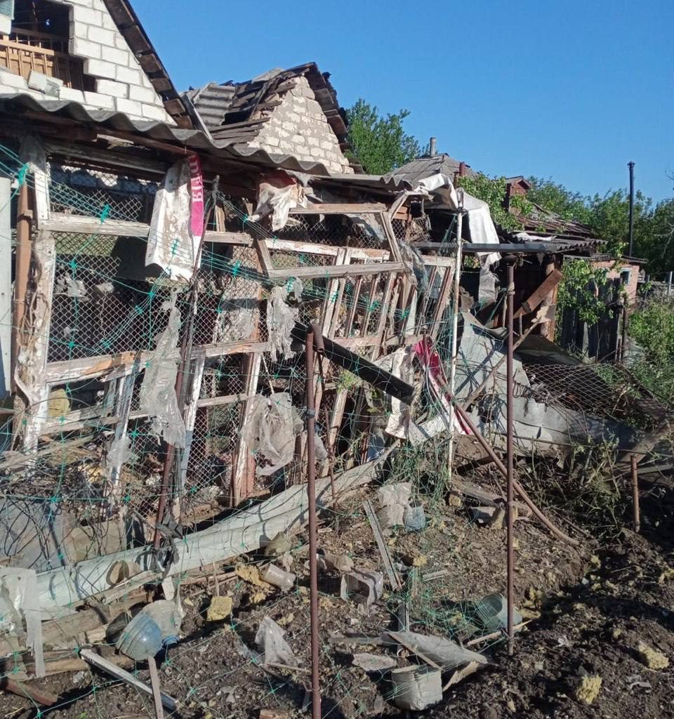 На фото наслідки влучань по Купʼянську