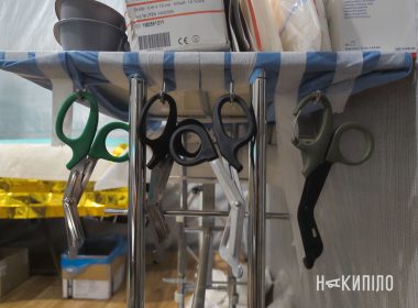 Стабілізаційний пункт, стабпункт, Вовчанський напрямок, медики, лікарі, лікарня, поранені військові, поранення, Фото: Ігор Лептуга