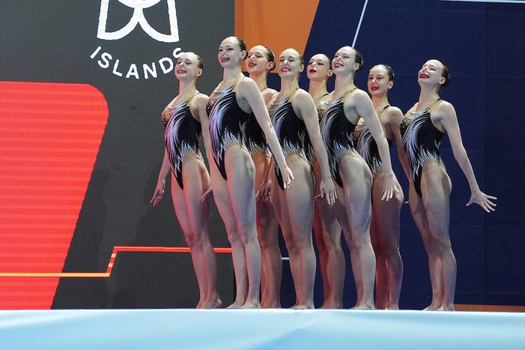 синхронне плавання, Ukrainian synchronized swimming