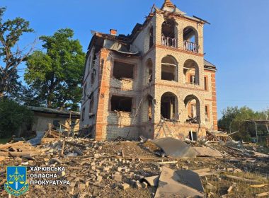 Обстріл Куп'янську у ніч на 11 червня. Фото: облпрокуратура