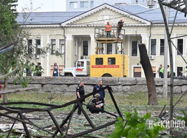 Наслідки влучання авіабомби по Харкову Фото: Ігор Лептуга