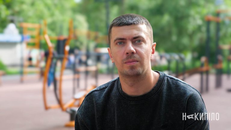 Ветеран, російсько-української, війни, Роман, Черненко, паб, Стена, Ампутація,Людина з інвалідністю, фото: Ігор Лептуга