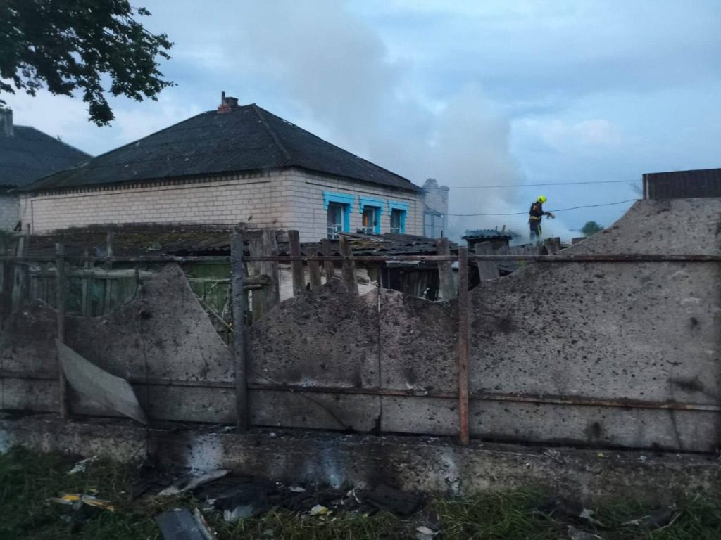 В Ізюмі БПЛА поцілив поблизу приватного будинку