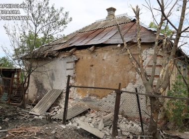 Наслідки удару по Харківщині.