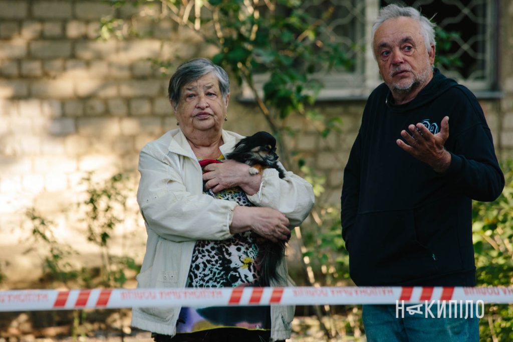 Наслідки прильоту шахеда у Шевченківському районі Харкова 7 липня 2025 року, фото: Павло Пахоменко