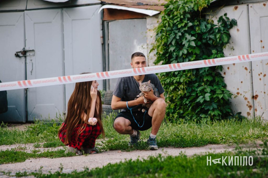 Наслідки прильоту шахеда у Шевченківському районі Харкова 7 липня 2025 року, фото: Павло Пахоменко