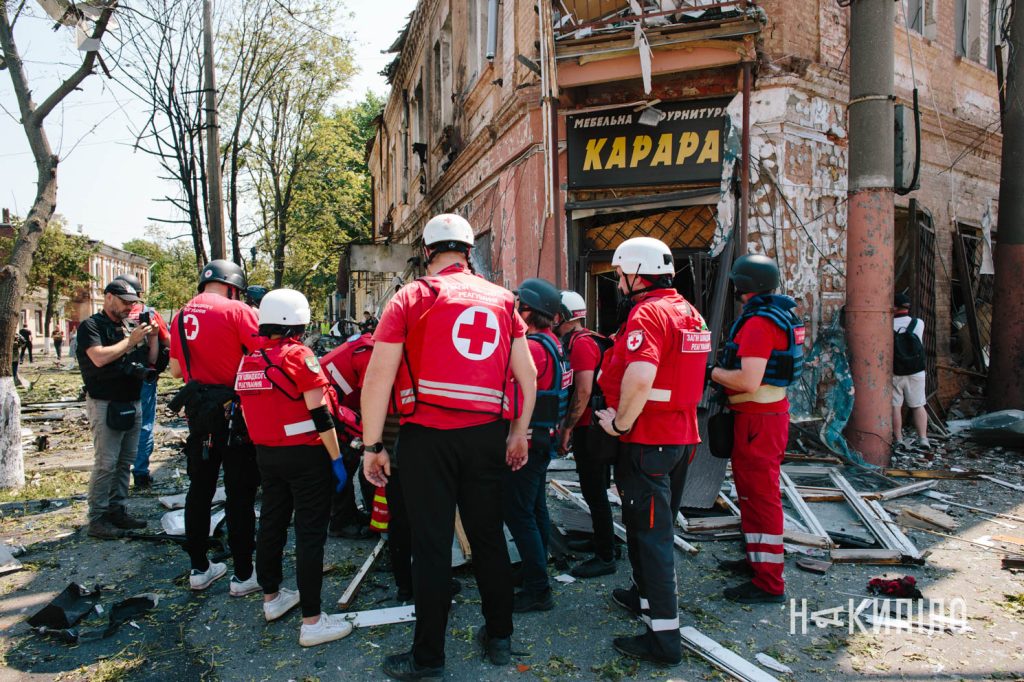 Наслідки прильоту шахеда у холодногірському району Харкова 7 липня 2025 року, під час другого нальоту 7.07.25 фото: Павло Пахоменко