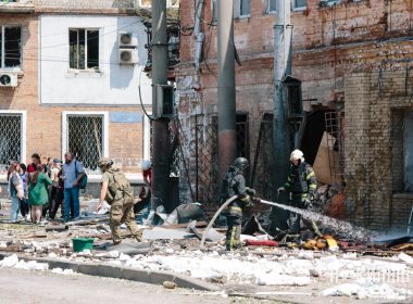 Наслідки прильоту шахеда у холодногірському району Харкова 7 липня 2025 року, під час другого нальоту 7.07.25 фото: Павло Пахоменко