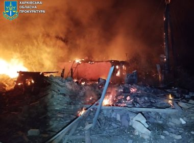 Наслідки атаки на Харківщині. Фото: Харківська обласна прокуратура