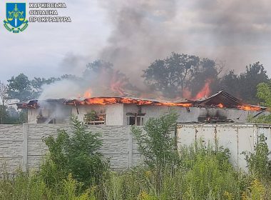 наслідки обстрілу Куп'янська, фото поліція