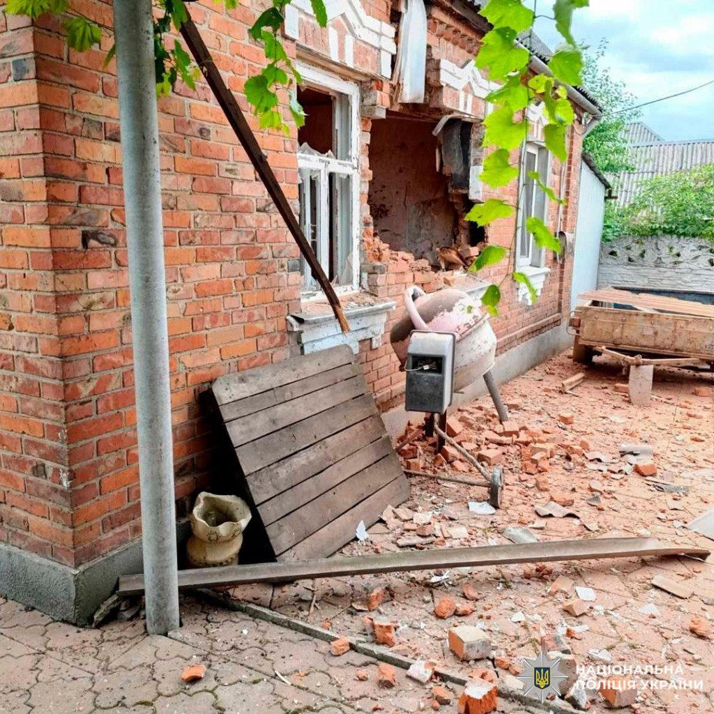 Пошкоджений будинок