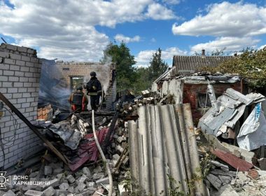 Зруйнований будинок у Прудянці