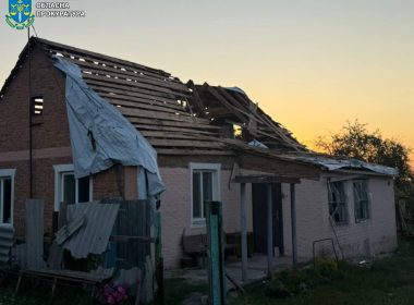 росіяни обстріляли селище Курганне