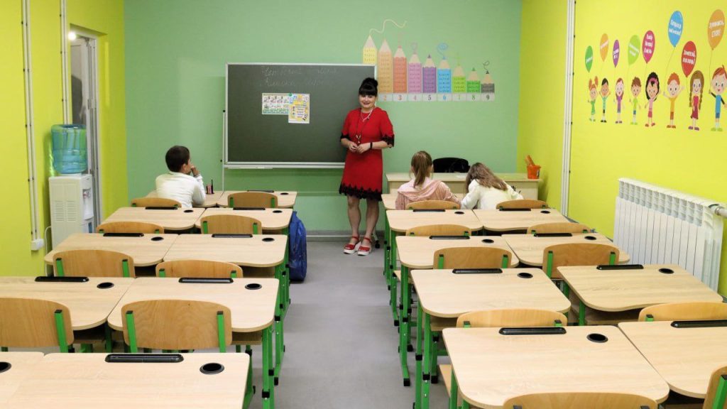 Підземні класи в Лозовій Харківської області. Фото: Сергій Зеленський