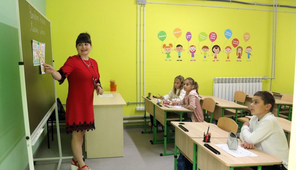Підземні класи в Лозовій Харківської області. Фото: Сергій Зеленський
