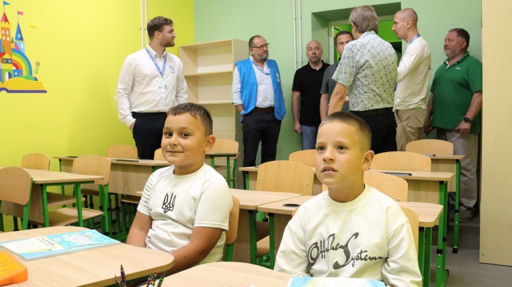 Підземні класи в Лозовій Харківської області. Фото: Сергій Зеленський