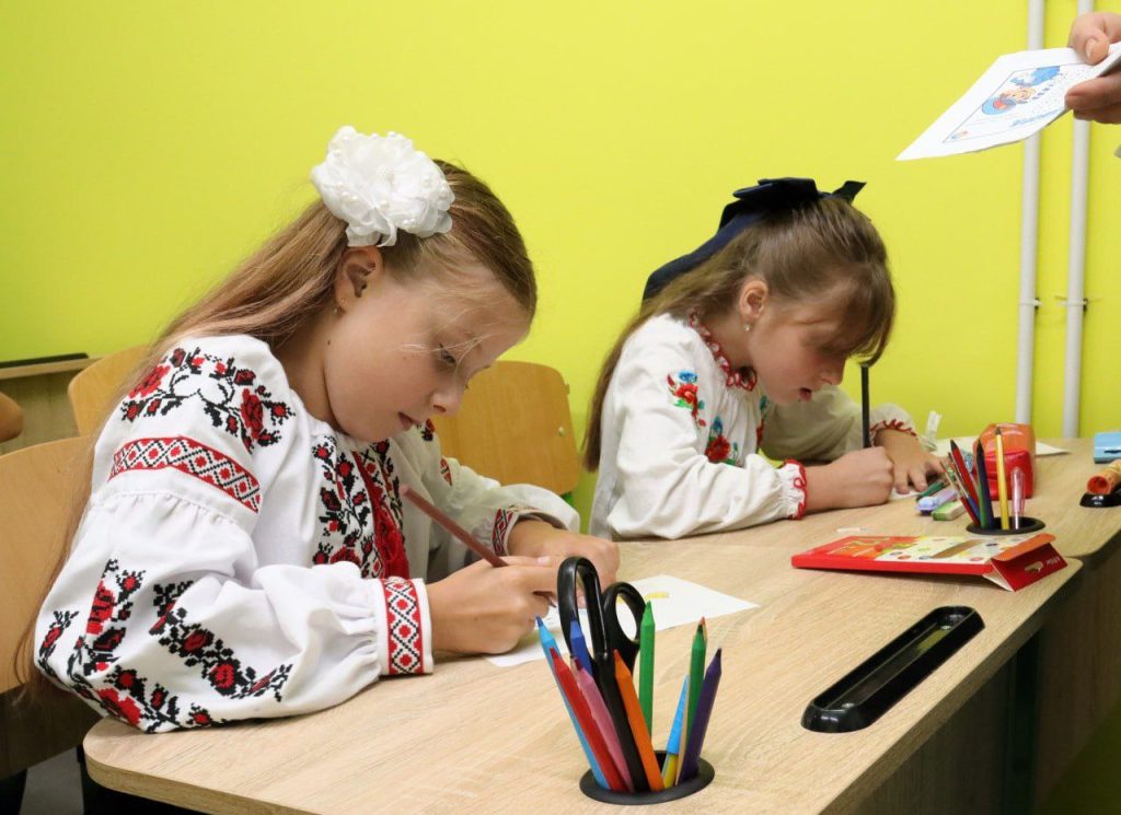Підземні класи в Лозовій Харківської області. Фото: Сергій Зеленський