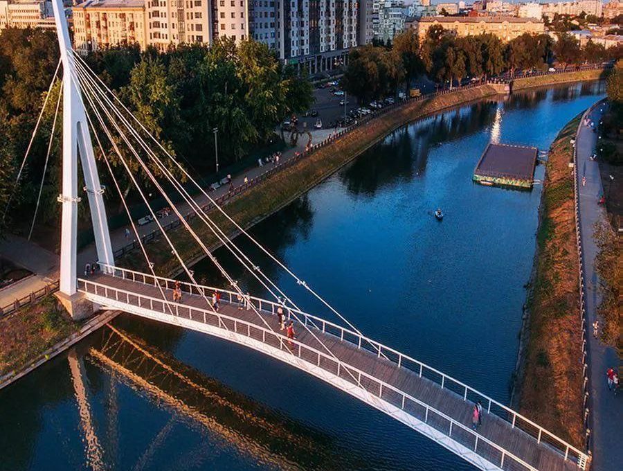 Сквер «Стрілка» у Харкові Фото: Харківська міськрада