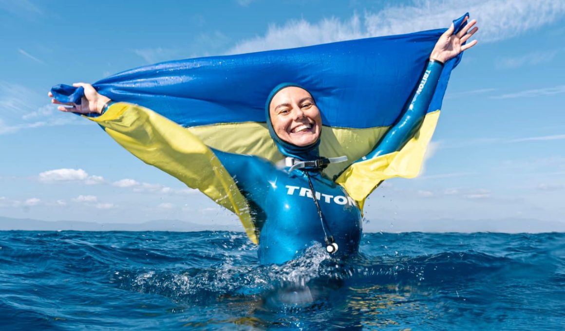 Катерина Садурська - чемпіонка світу з фридайвингу