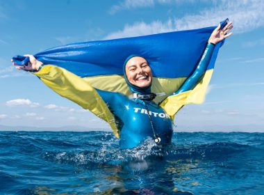 Катерина Садурська - чемпіонка світу з фридайвингу
