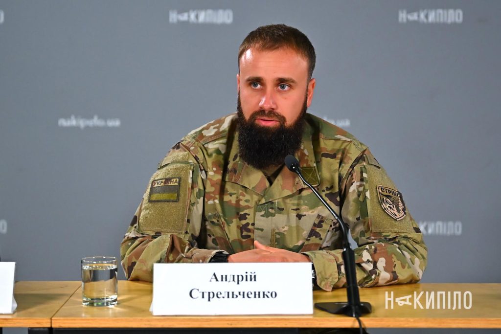 Виконувач обов’язків коменданта прикордонної комендатури швидкого реагування розвідувально-ударних безпілотних авіаційних комплексів «Стрікс» 4-го прикордонного загону Андрій Стрельченко 