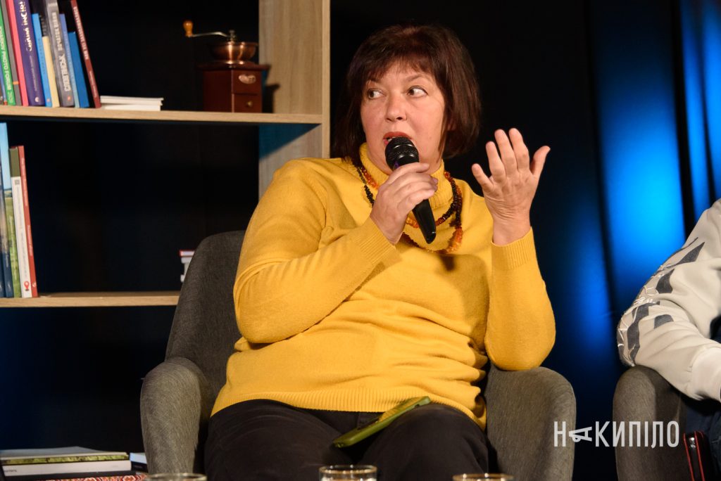 Дискусія День української писемності та мови в Накипіло, фото:Ігор Лептуга