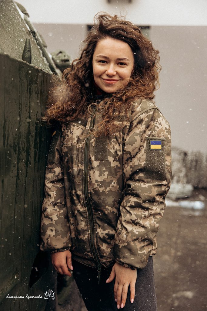 Захисниця Оксана. Фото Катерина Крючкова
