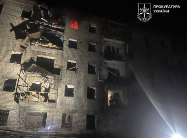 наслідки російського удару по Балаклії Харківської області