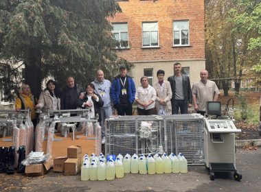 Нове медобладнання отримала Сахновщинська лікарня.
