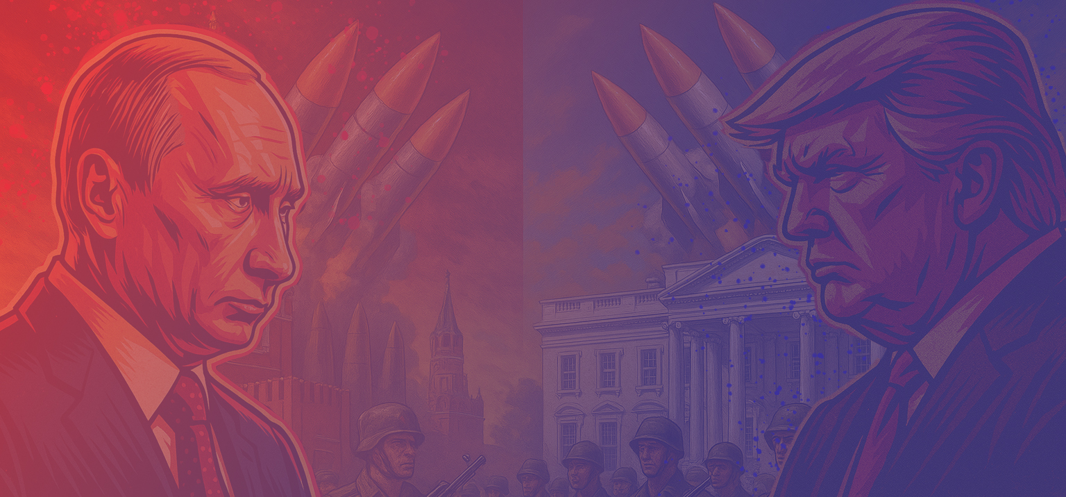 Ілюстративне зображення Трампа і Путіна