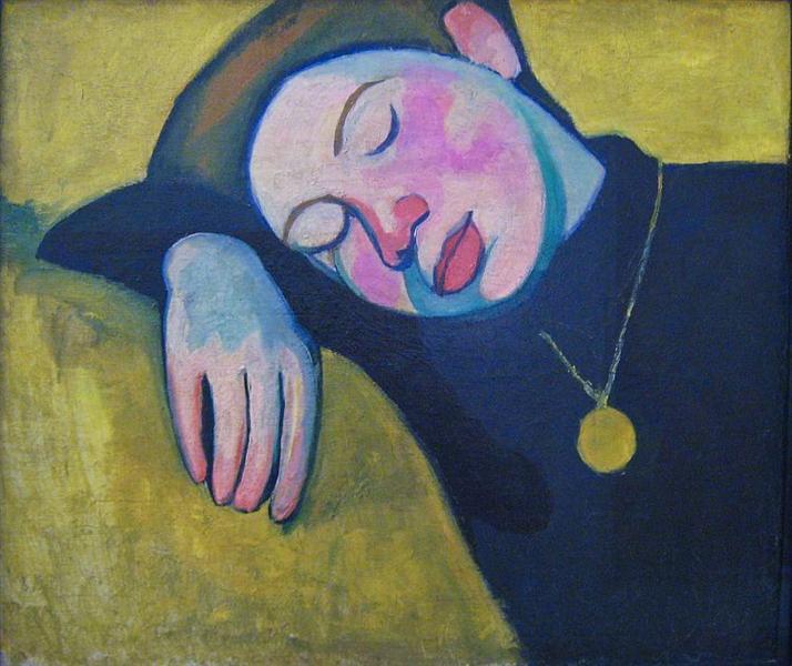 «Спляча дівчина»  Соня Делоне. Джерело wikiart.org